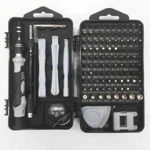 best seller | 115 in 1 precision screwdriver set – multi function repair tool kit for phone, laptop & electronics